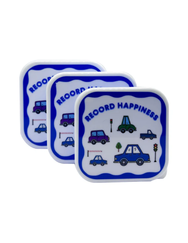 Set de 3 Contenants de Stockage Alimentaire Bleu