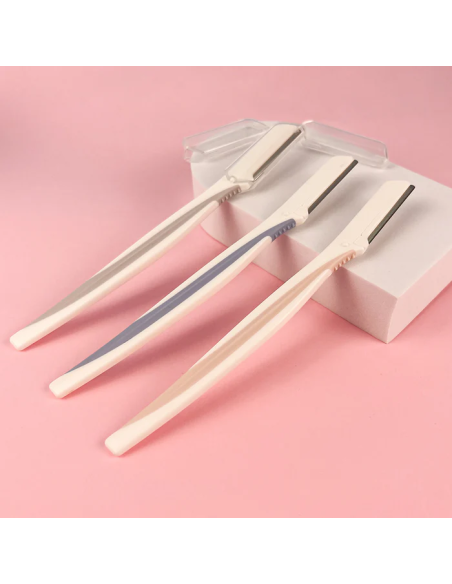 Rasoir à Sourcils avec Protection de Précision - Pack de 3