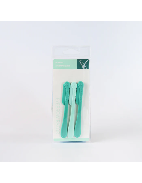 Rasoir à Sourcils avec Couvercle de Précision - Pack de 3