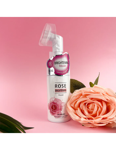 Mousse Éclaircissante à la Rose