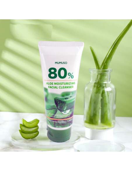 Nettoyant Facial Hydratant à l'Aloe Vera