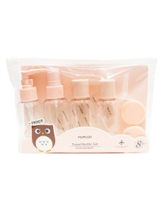 Set Complet de Flacons de Voyage - 8 pièces