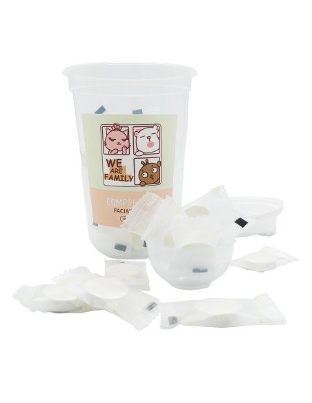 Masque Facial Compressé - 40 Feuilles - MUMUSO Family
