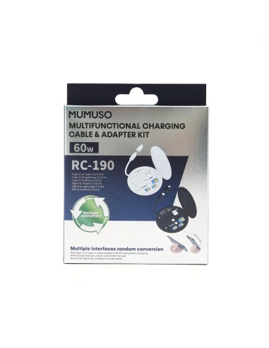 Kit Câble & Adaptateur Multifonction - Noir