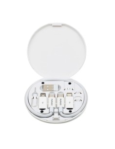 Kit Câble & Adaptateur Multifonction - Blanc