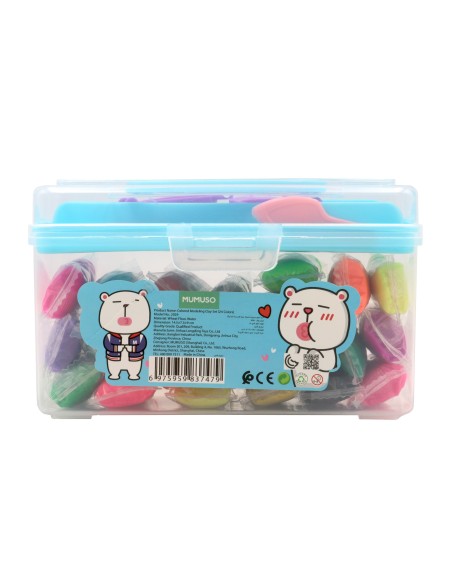 Set de Pâte à Modeler Colorée (24 Couleurs)