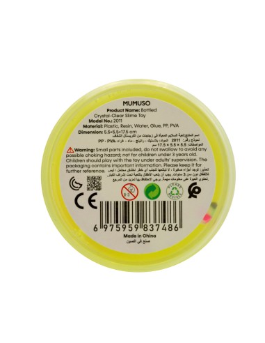 Flacon Slime Cristallin