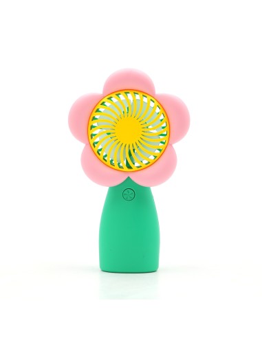 Ventilateur à Main en Forme de Fleur