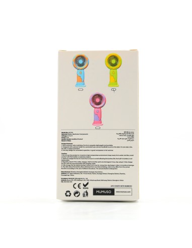 Ventilateur Donut avec Support Téléphone - Vert