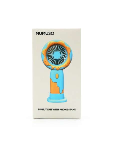 Ventilateur Donut avec Support Téléphone - Vert