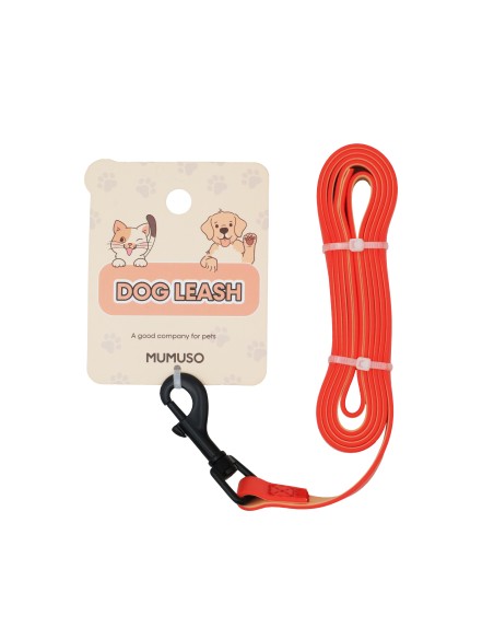 Laisse Rouge Simple pour Chien