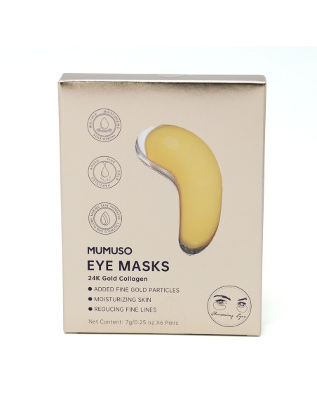 Masques pour les Yeux au Collagène 24K Gold