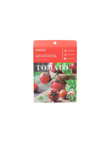 Masque Visage Hydratant et Éclaircissant à la Tomate