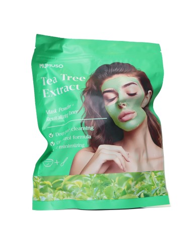 Duo Masque Poudre Purifiant à l'Huile de Tea Tree et Tonique Revitalisant