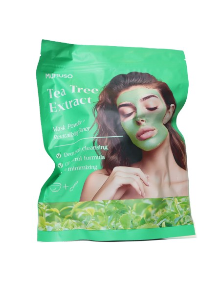 Duo Masque Poudre Purifiant à l'Huile de Tea Tree et Tonique Revitalisant