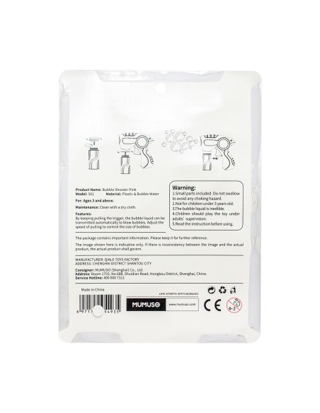 Tireur de Bulles Rose