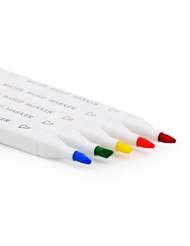 Marqueurs à Base d'Eau (12 Couleurs)