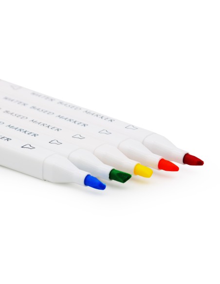 Marqueurs à Base d'Eau (12 Couleurs)