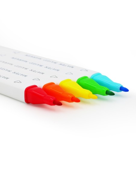 Marqueurs à Base d'Eau (12 Couleurs)