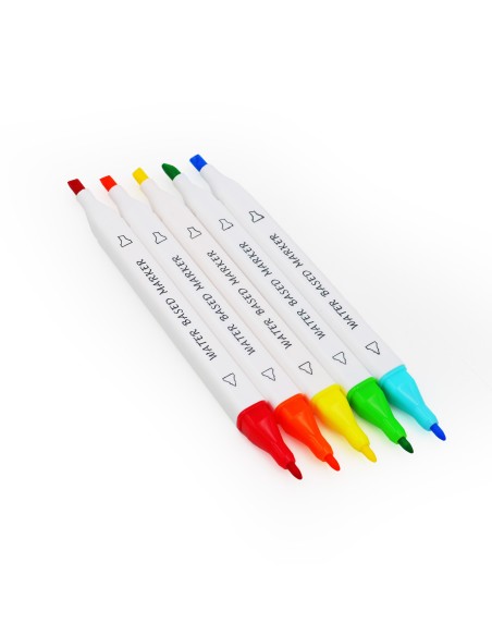 Marqueurs à Base d'Eau (12 Couleurs)