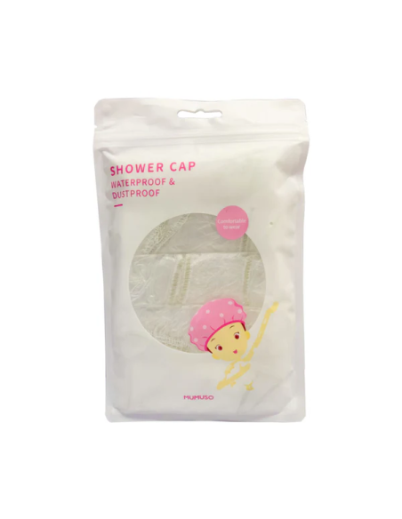 Pack de 10 Bonnets de Douche Transparents