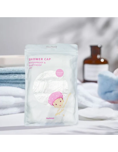 Pack de 10 Bonnets de Douche Transparents