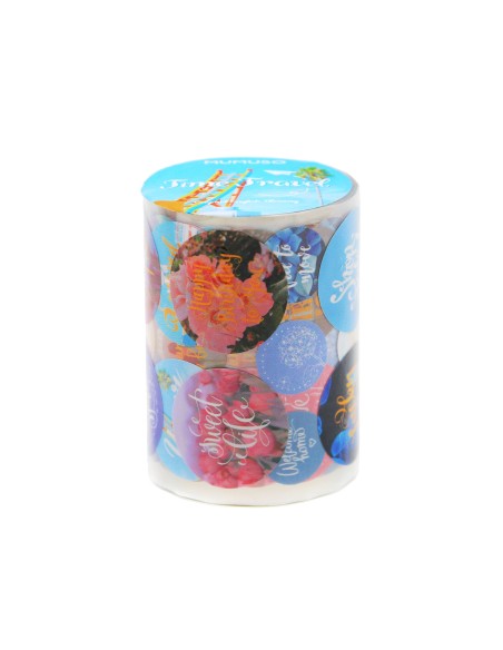 Autocollants Good Time (1 Rouleau)