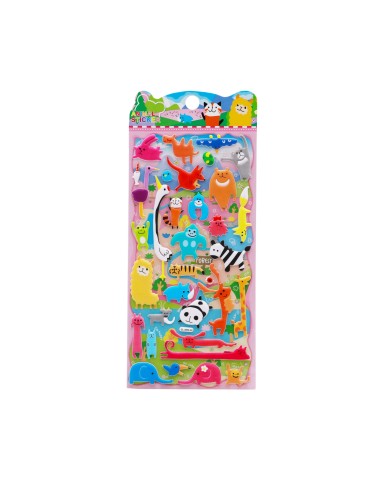 Autocollants Thème "Animaux Rigolos"