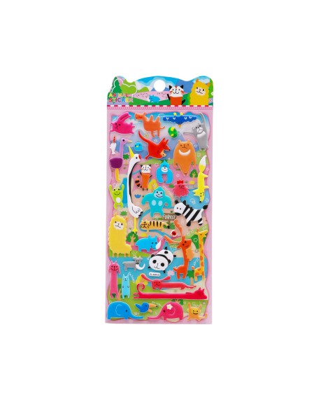 Autocollants Thème "Animaux Rigolos"