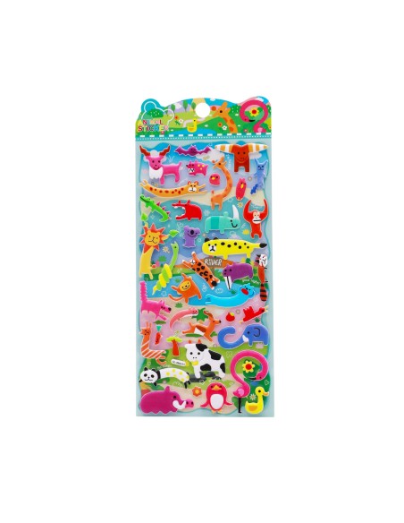 Autocollants Thème "Animaux Rigolos"