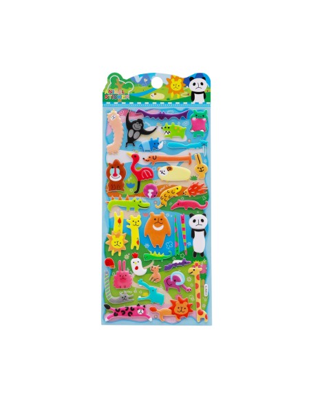 Autocollants Thème "Animaux Rigolos"