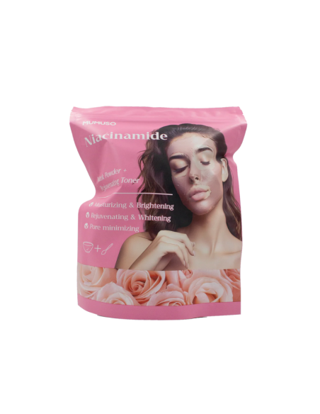 Duo Masque Poudre Hydratant et Éclaircissant à La Niacinamide et Tonique Rajeunissant