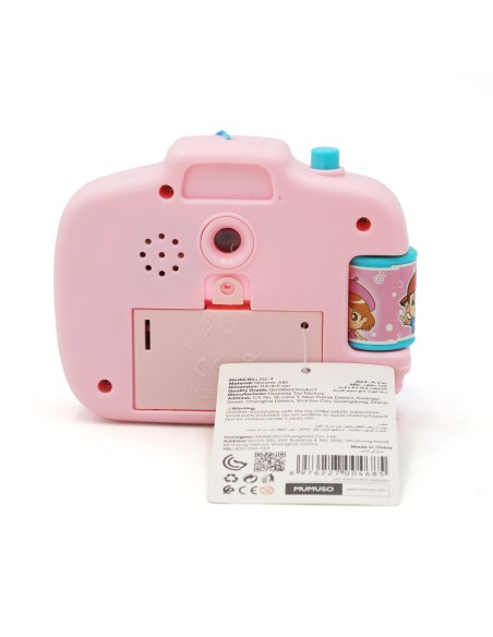 Projecteur Smart en Forme de Caméra, Couleur Macaron, avec Sons et Lumières