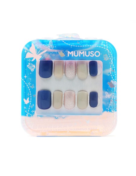 Faux Ongles Pressés MagicFinger Motif "Throbbing Heart"