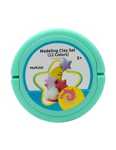 Jeu de Pâte à Modeler (12 Couleurs)