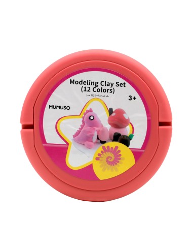 Jeu de Pâte à Modeler (12 Couleurs)