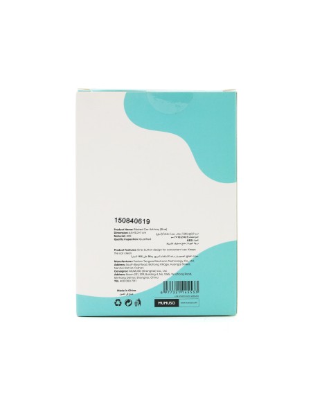 Cendrier de Voiture Bleu avec Couvercle.