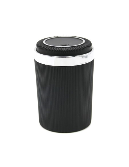 Cendrier de Voiture Noir avec Couvercle.