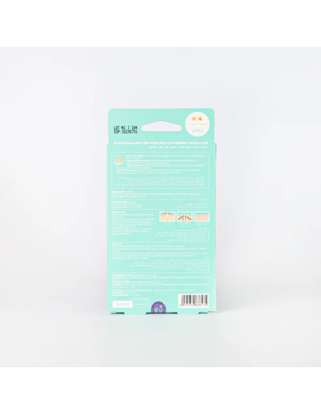 Patches Anti-Acné (Utilisation Jour et Nuit - 6 Pcs)