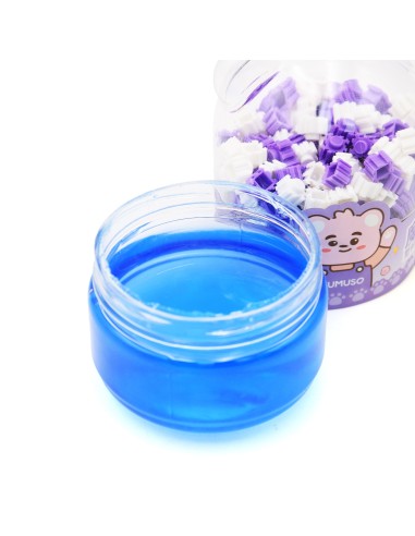 Slime Magique Ourson avec Blocs de Construction