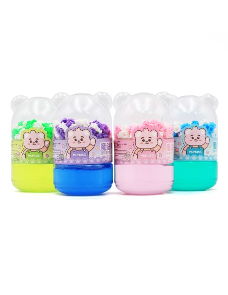 Slime Magique Ourson avec Blocs de Construction