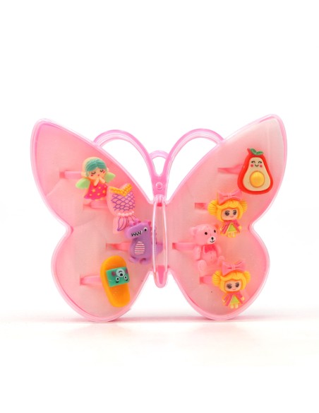 Boîte à Bagues en Forme de Papillon.