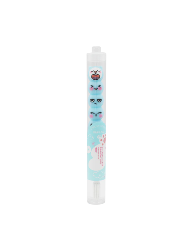 Brosse à Dents Chat Extra-Souple - Bleue