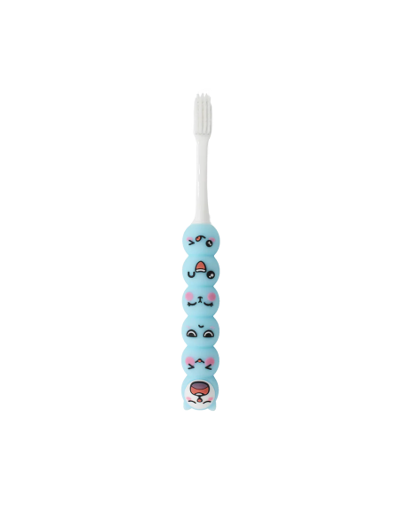 Brosse à Dents Chat Extra-Souple - Bleue