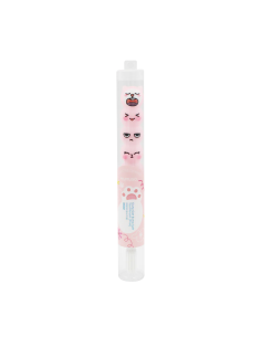 Brosse à Dents Chat Extra-Souple Rose