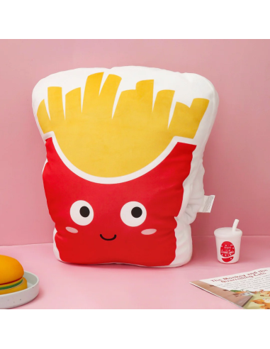 Coussin Chauffe-Mains en Forme de Frites