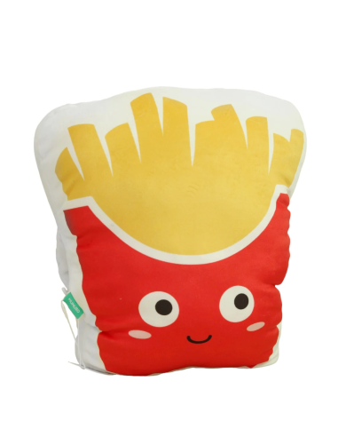 Coussin Chauffe-Mains en Forme de Frites