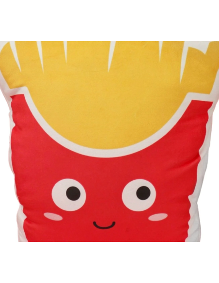 Coussin Chauffe-Mains en Forme de Frites