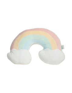 Coussin Décoratif en Forme d'Arc-en-Ciel