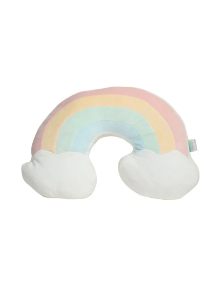 Coussin Décoratif en Forme d'Arc-en-Ciel